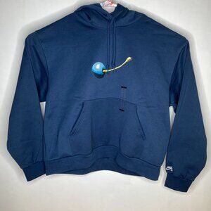 Nike SB Cherry Fleece Hoodie Adult L $90 Armory Navy